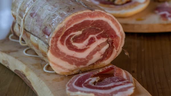 pancetta arrotolata